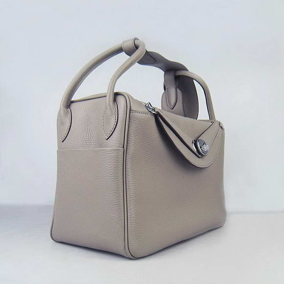 High Quality Replica Hermes Lindy 26CM Shoulder Bag Grey - Click Image to Close